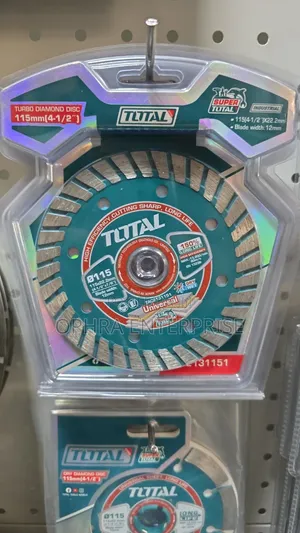 TOTAL Turbo Diamond Disc – 115 Mm (4-1/2") TAC231151