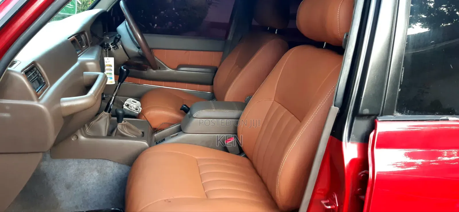 Toyota Land Cruiser 1995 Red