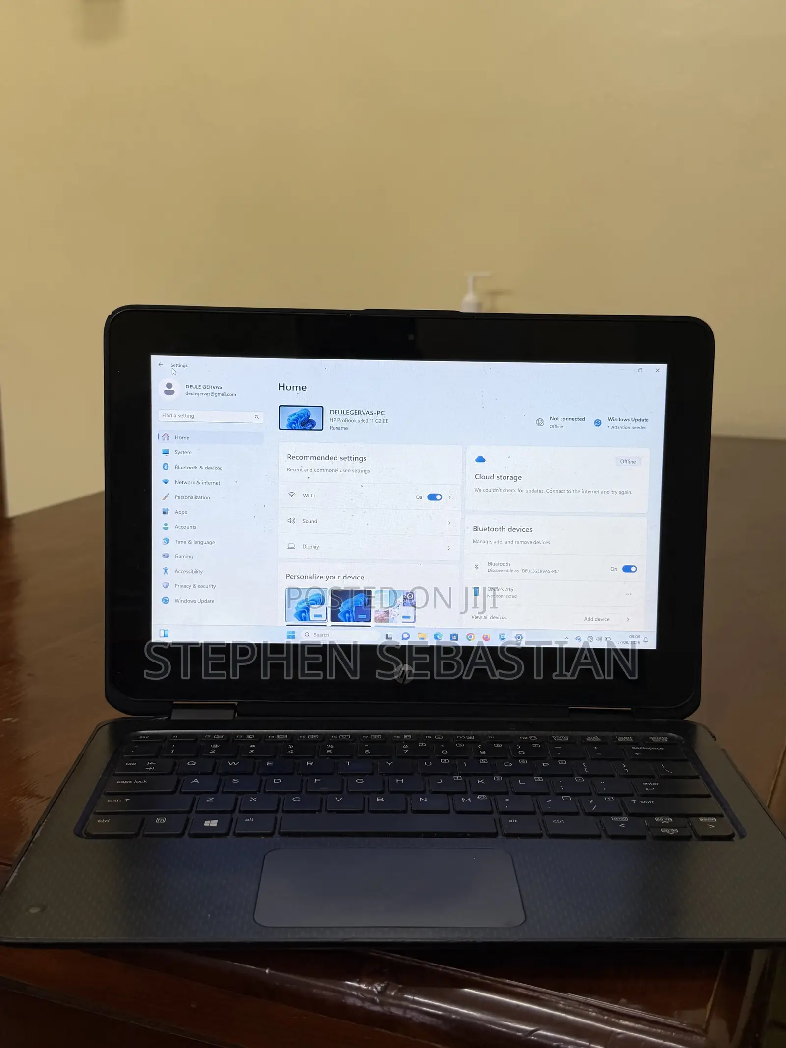 Laptop HP ProBook 11 X360 G2 EE 8GB Intel Core i5 HDD+SSD 256GB