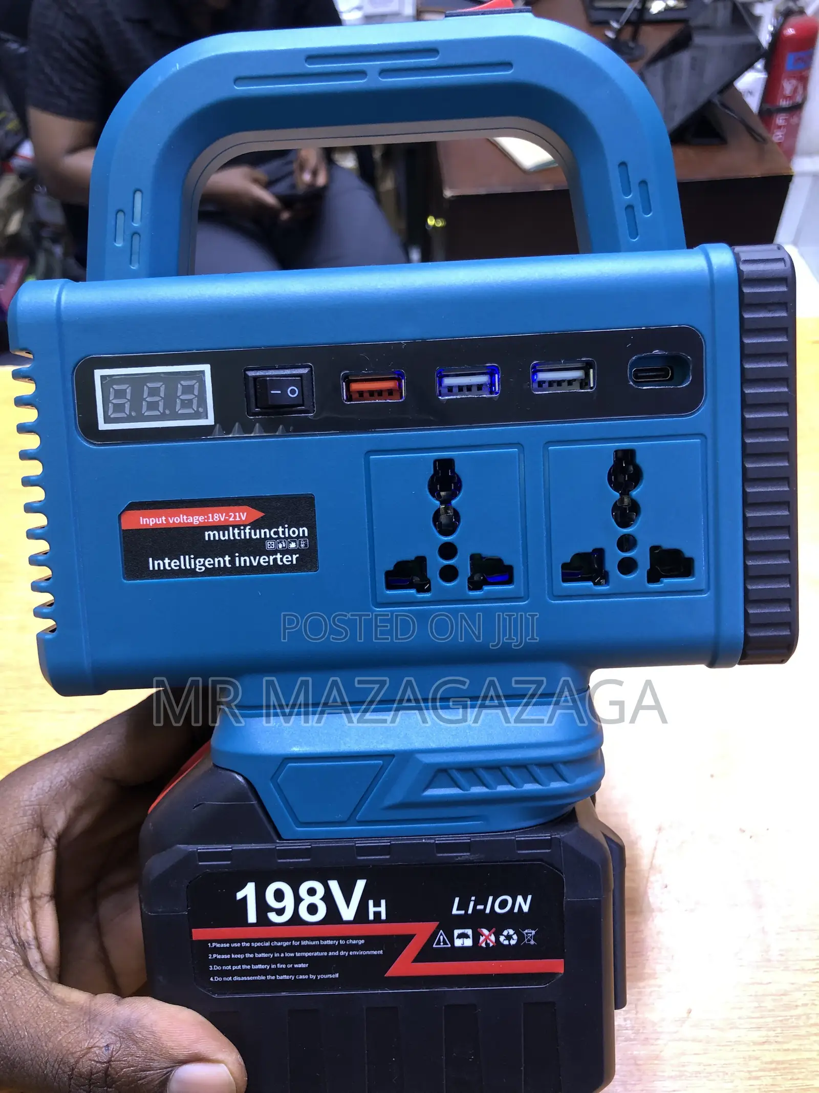 Multifunction Intelligent Inverter Converter Portable