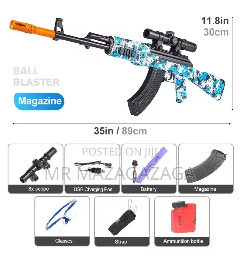 M416 Mini Electric Ball Blaster Toy Gun,