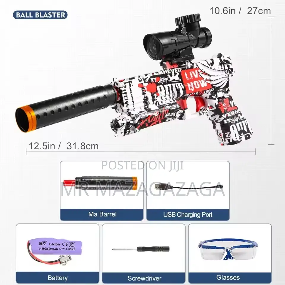 M416 Mini Electric Ball Blaster Toy Gun,