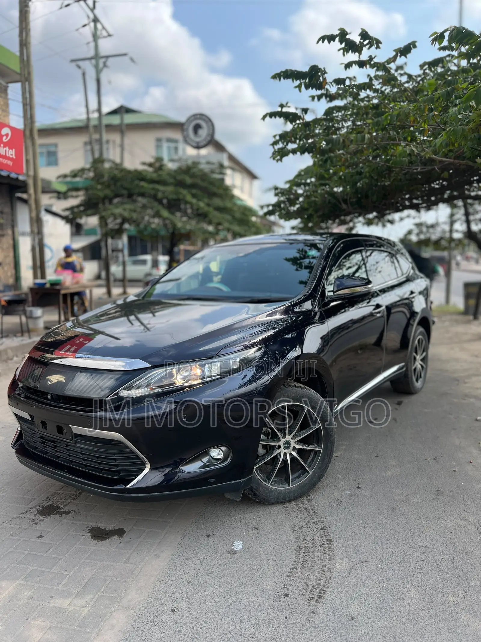 Toyota Harrier 2014 Blue