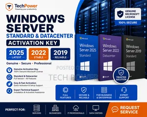 Windows Server 2025/2022/2019 Standard Datacenter License Key