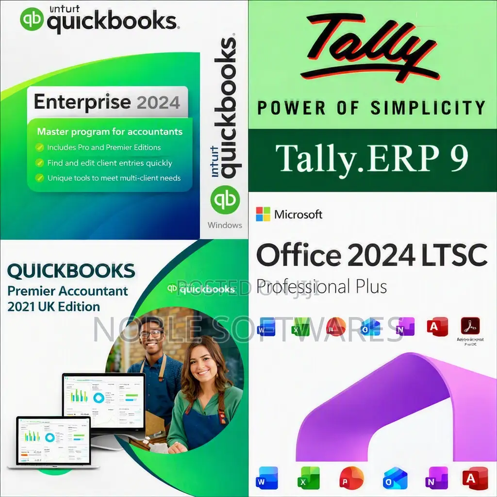 Office - Business - Accounting Softwares ( Installation )