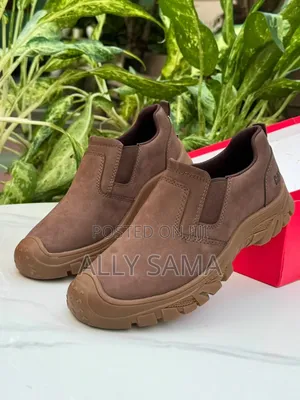 Men's Boots Loafers Caterpillar Material Real Leather