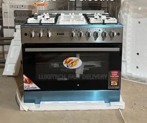 EvoQ Standing Cooker 90×60cm – 4 Gas + 2 Electric With Electric Oven