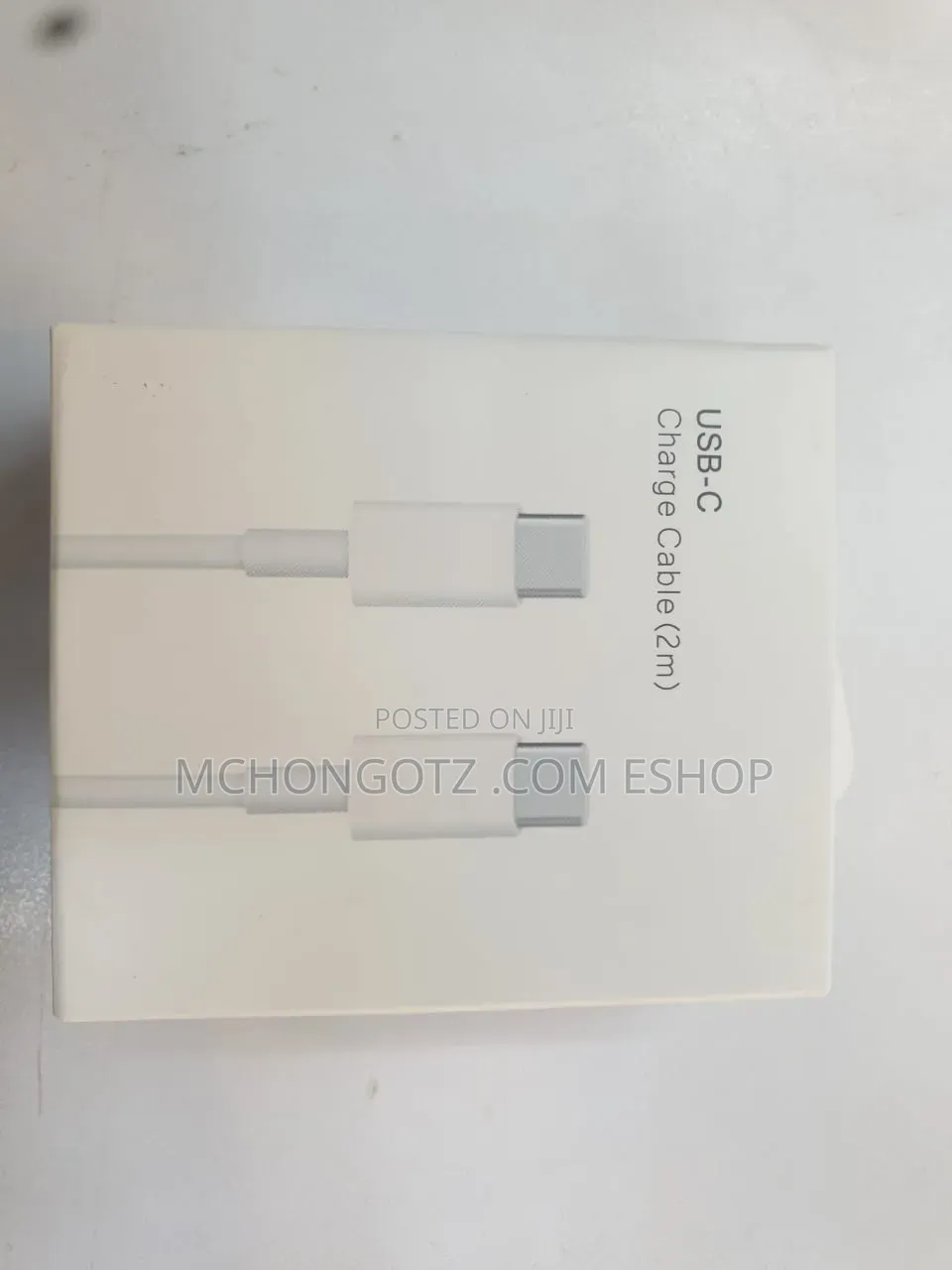 USB C | Type C to Type C Cable 3m White Slim Braided Fast Charging