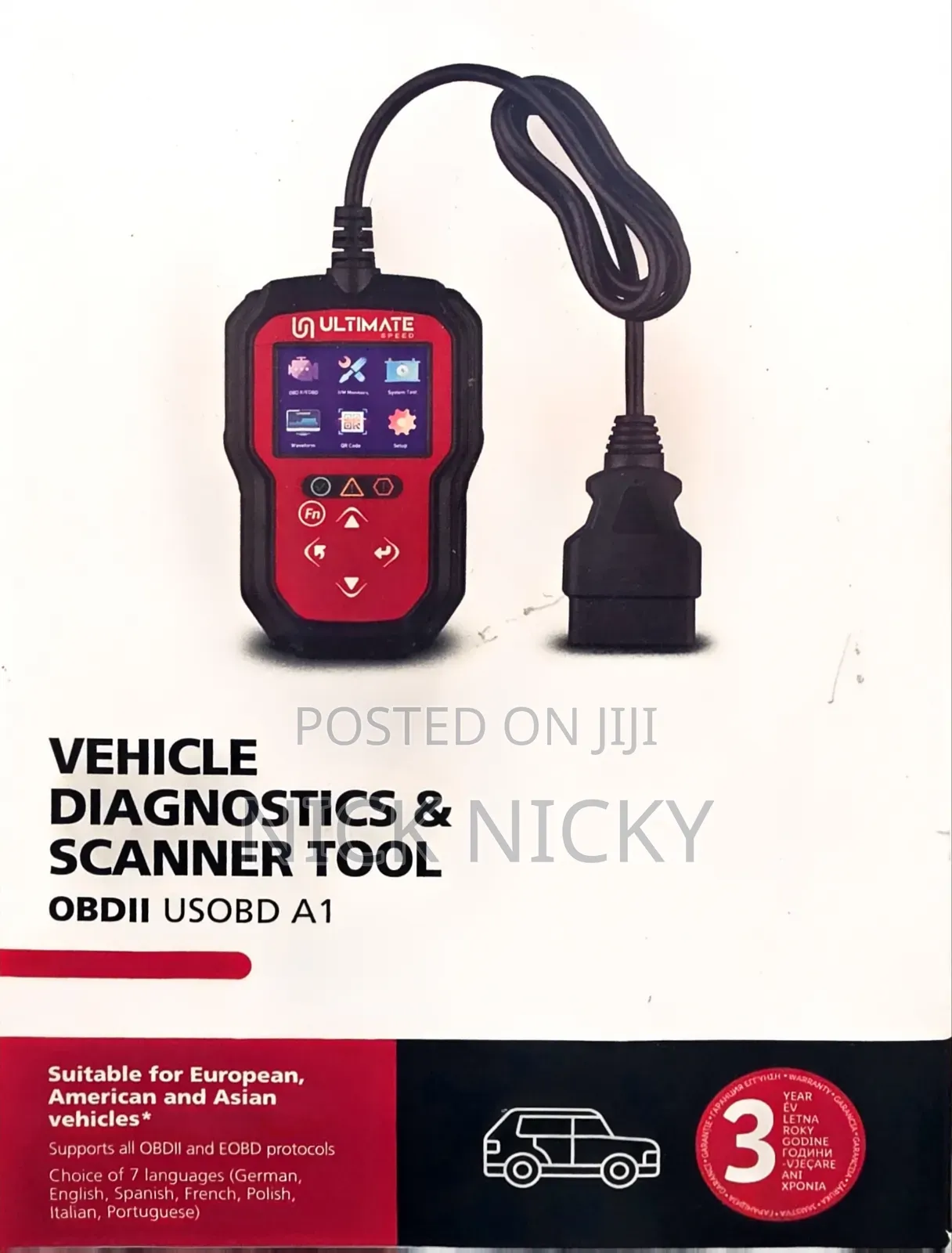 Obd2 and Usobd Scanner