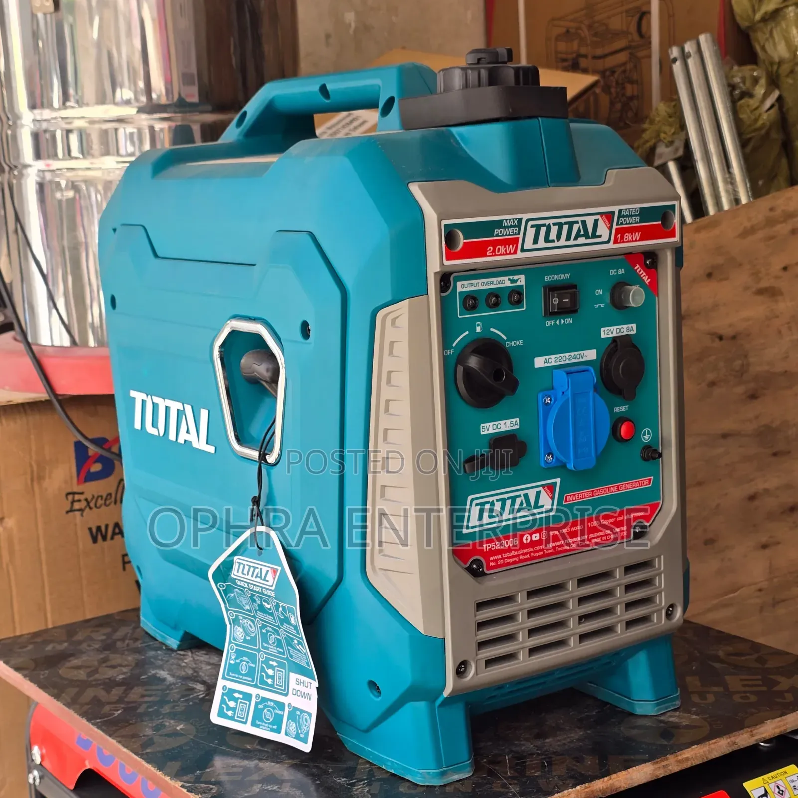 TOTAL Inverter Gasoline Generator