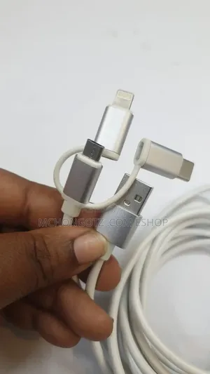 3-in-1 Phone to Hdmi Cable (Lightning / Type-C / Micro USB)