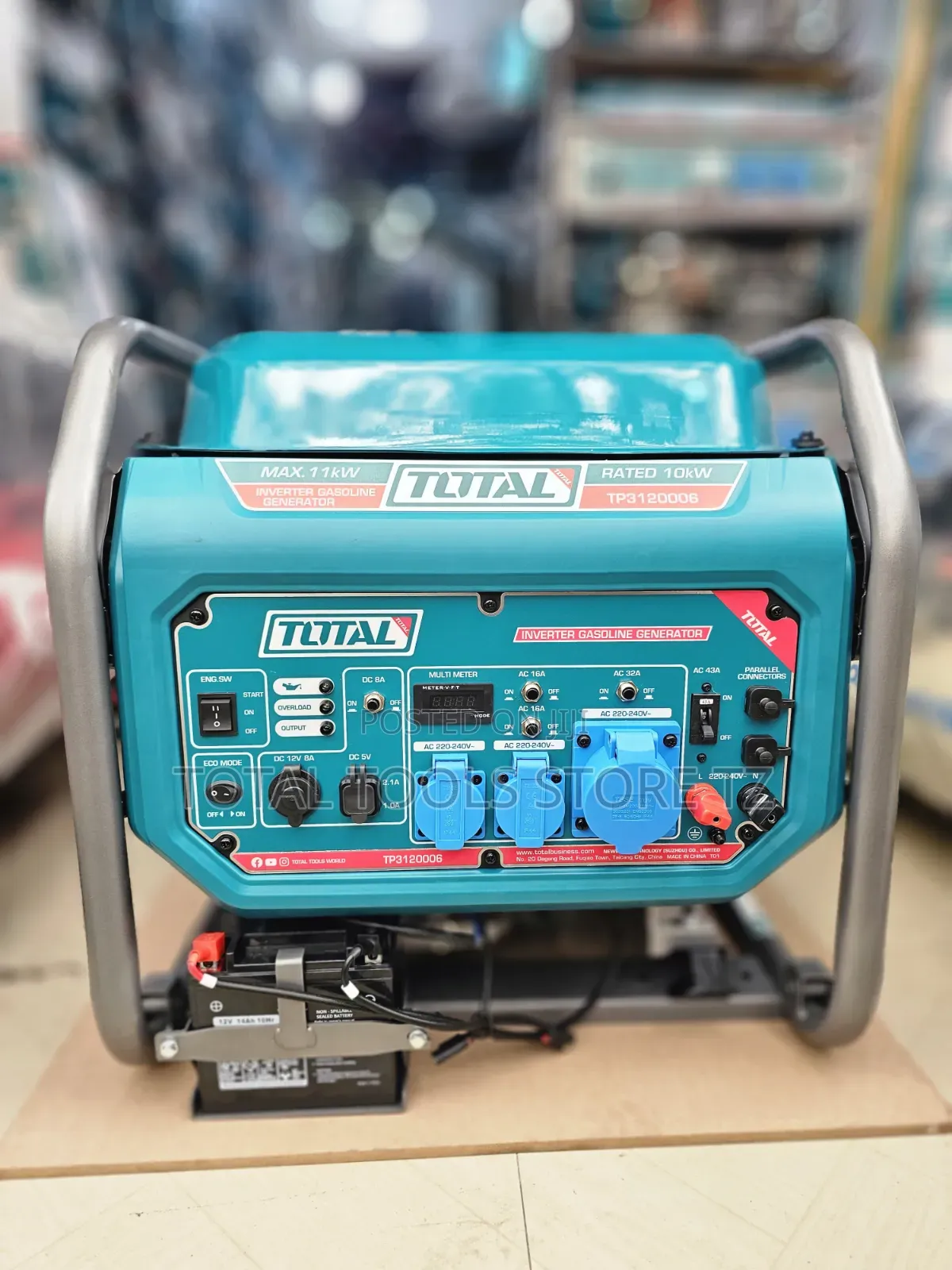 Total Gasoline Inverter Generator 11kw