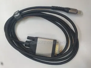 Doonjiey USB-C to Vga Cable 2m | 1080p Type-C to Vga Display Cable