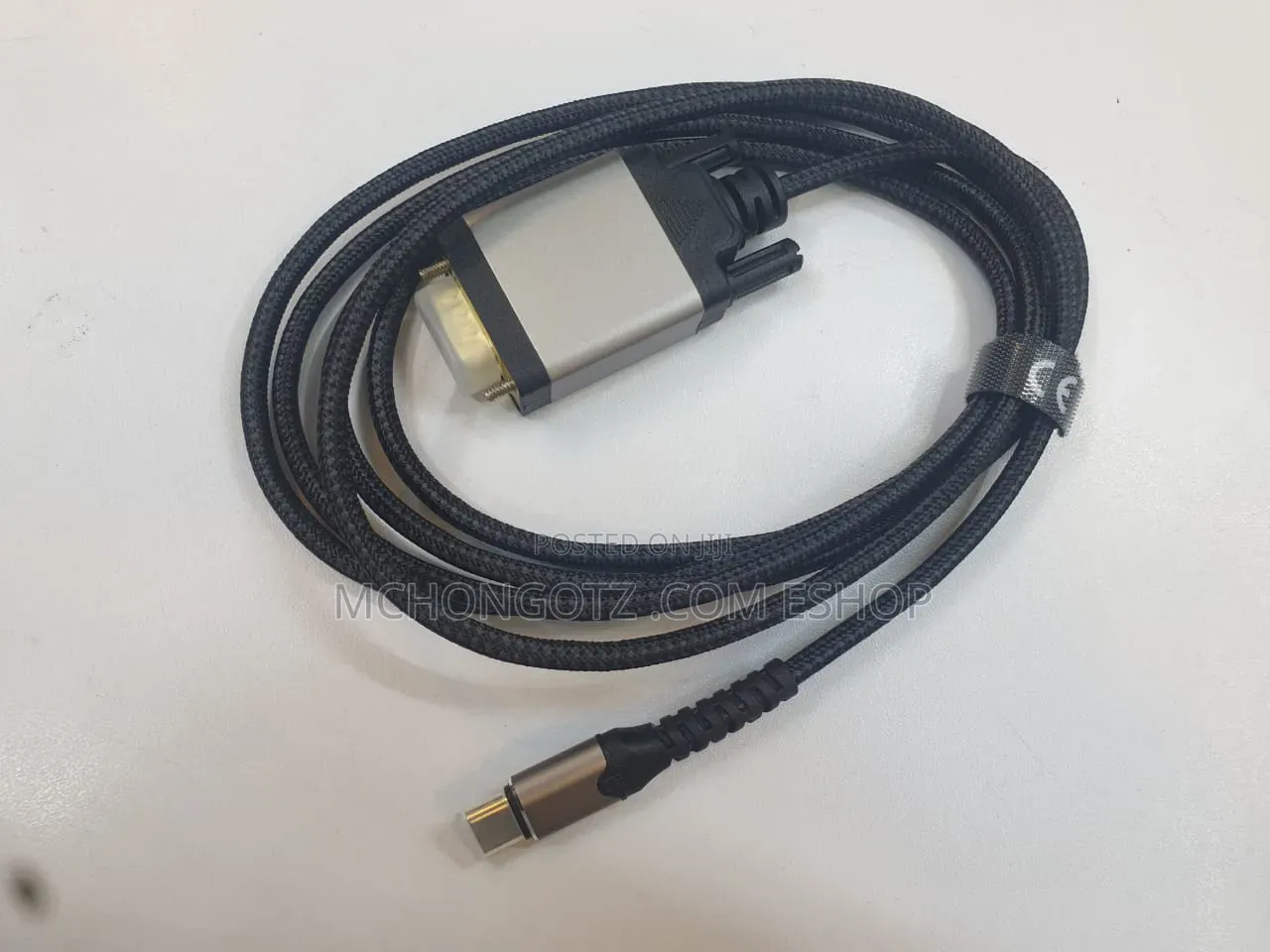 Doonjiey USB-C to Vga Cable 2m | 1080p Type-C to Vga Display Cable