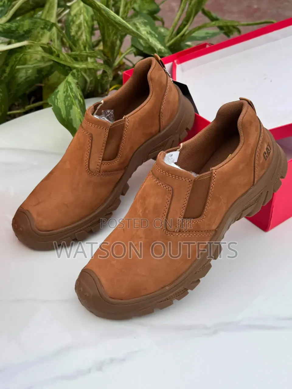 Men's Leather Shoes 3 Colours Cat Brand or Viatu Vya Kamba Na Visivyo