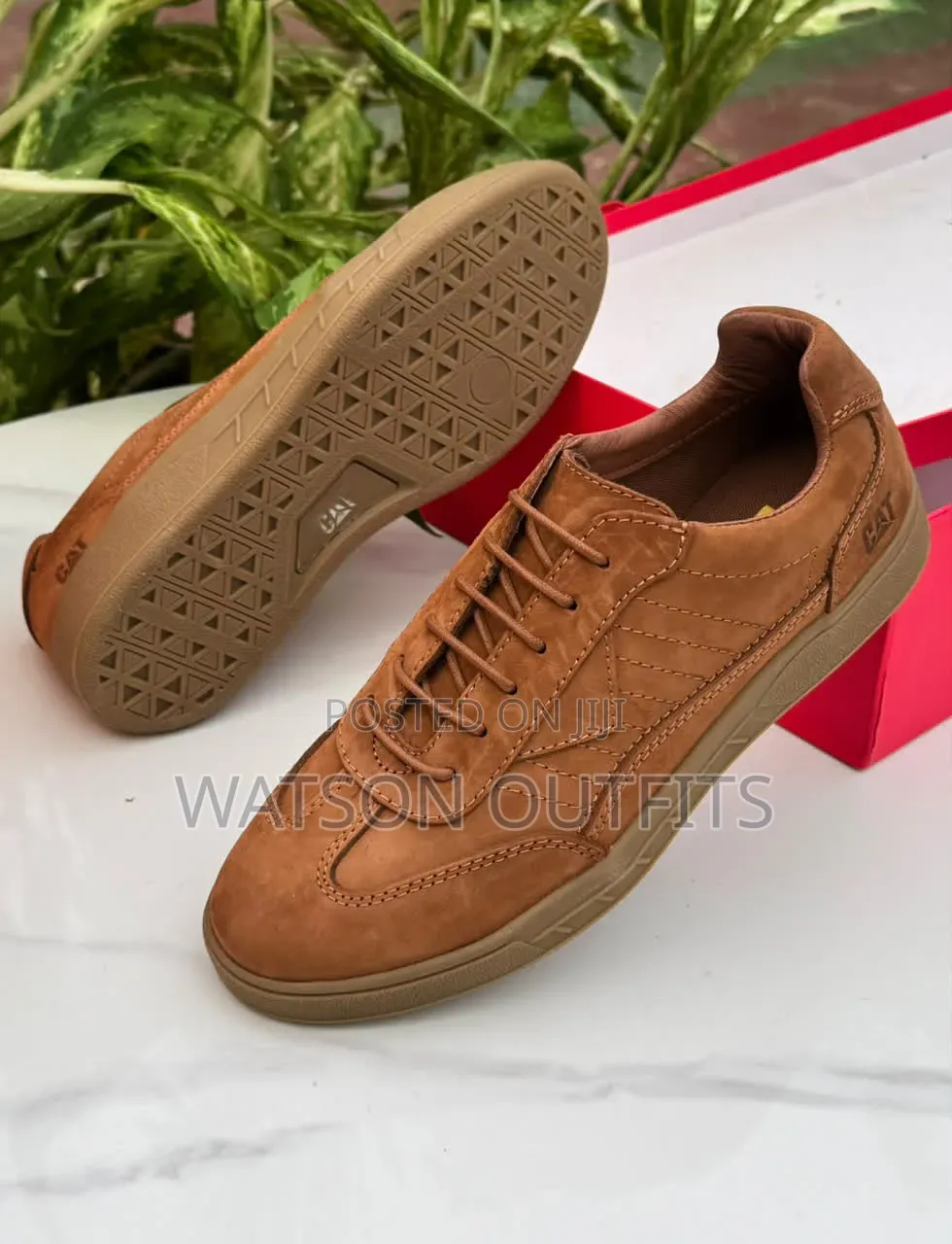 Men's Leather Shoes 3 Colours Cat Brand or Viatu Vya Kamba Na Visivyo