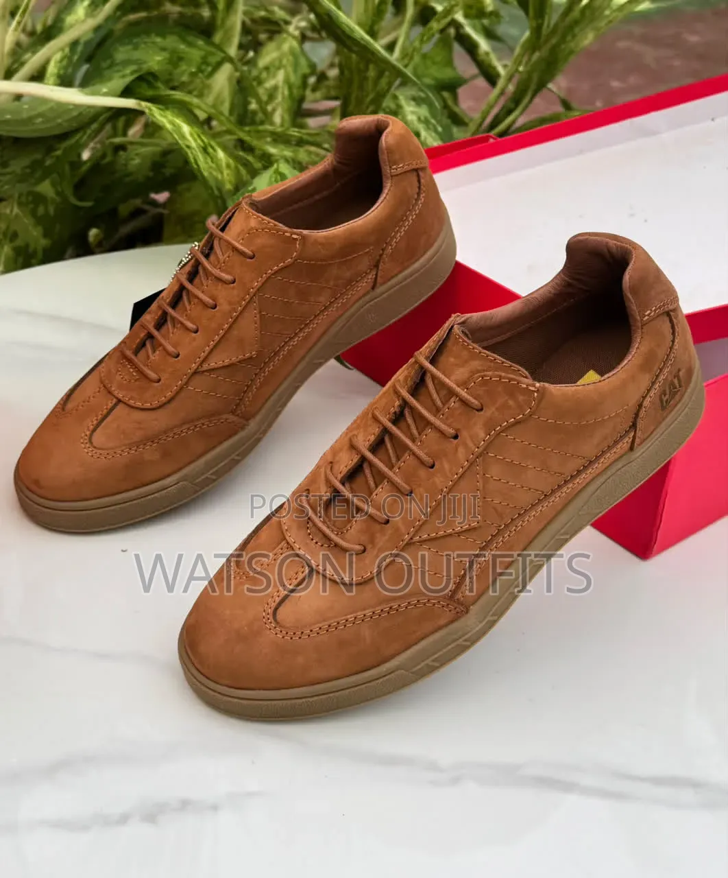 Men's Leather Shoes 3 Colours Cat Brand or Viatu Vya Kamba Na Visivyo