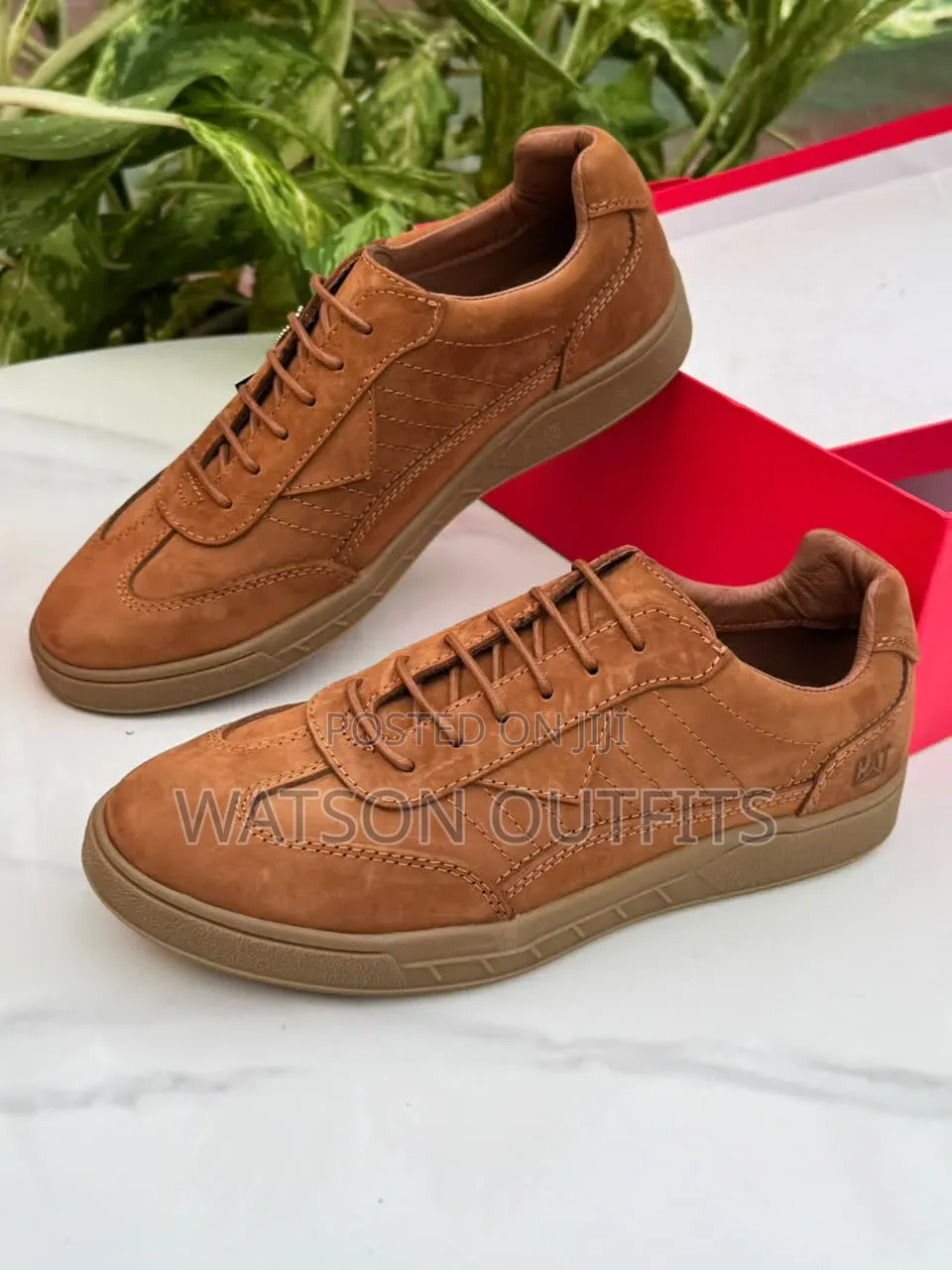 Men's Leather Shoes 3 Colours Cat Brand or Viatu Vya Kamba Na Visivyo
