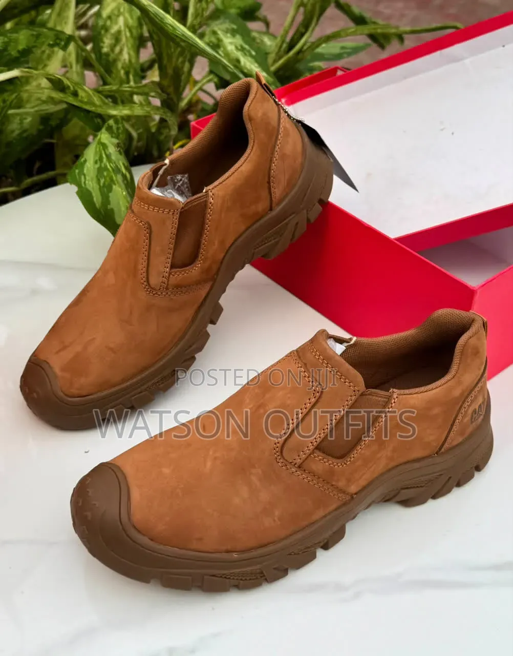 Men's Leather Shoes 3 Colours Cat Brand or Viatu Vya Kamba Na Visivyo