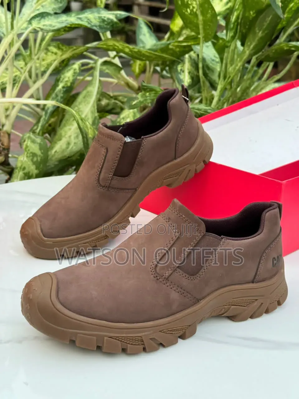 Men's Leather Shoes 3 Colours Cat Brand or Viatu Vya Kamba Na Visivyo