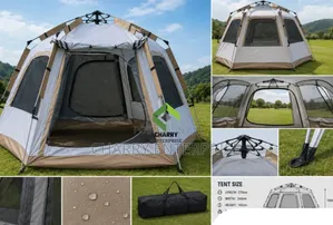 Automatic Camping Tent *240×270×160cm* *Wanalala Watu 6*