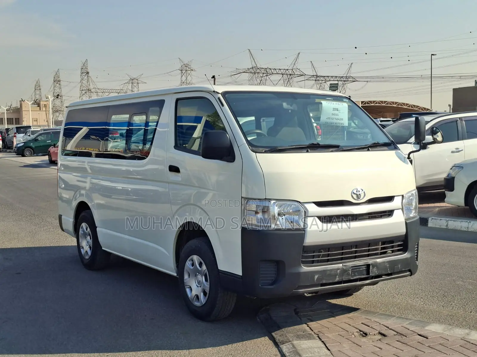 Toyota HiAce 2018 White