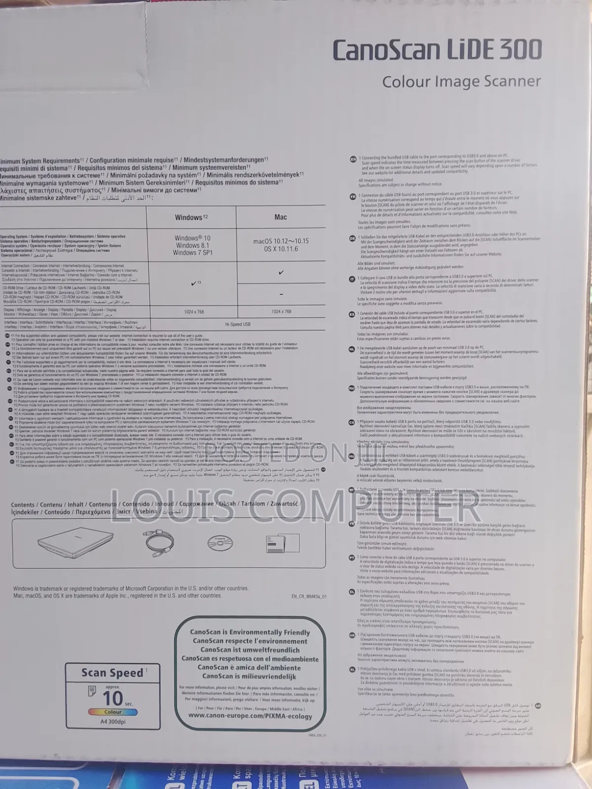Canon CanoScan Lide 300 Scanner