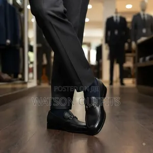 Dior Brand 2 Colours Men's Leather Shoes or Mocca Za Kiume Za Leather