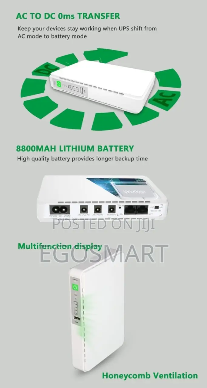 Min Ups High Capacity for Computer