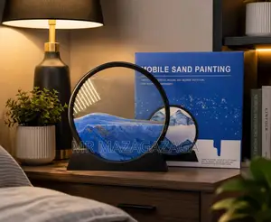 Flowing Sand Painting Living Room Decor