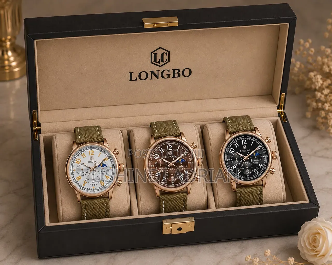 new Longbo Watches price: 70,000/=