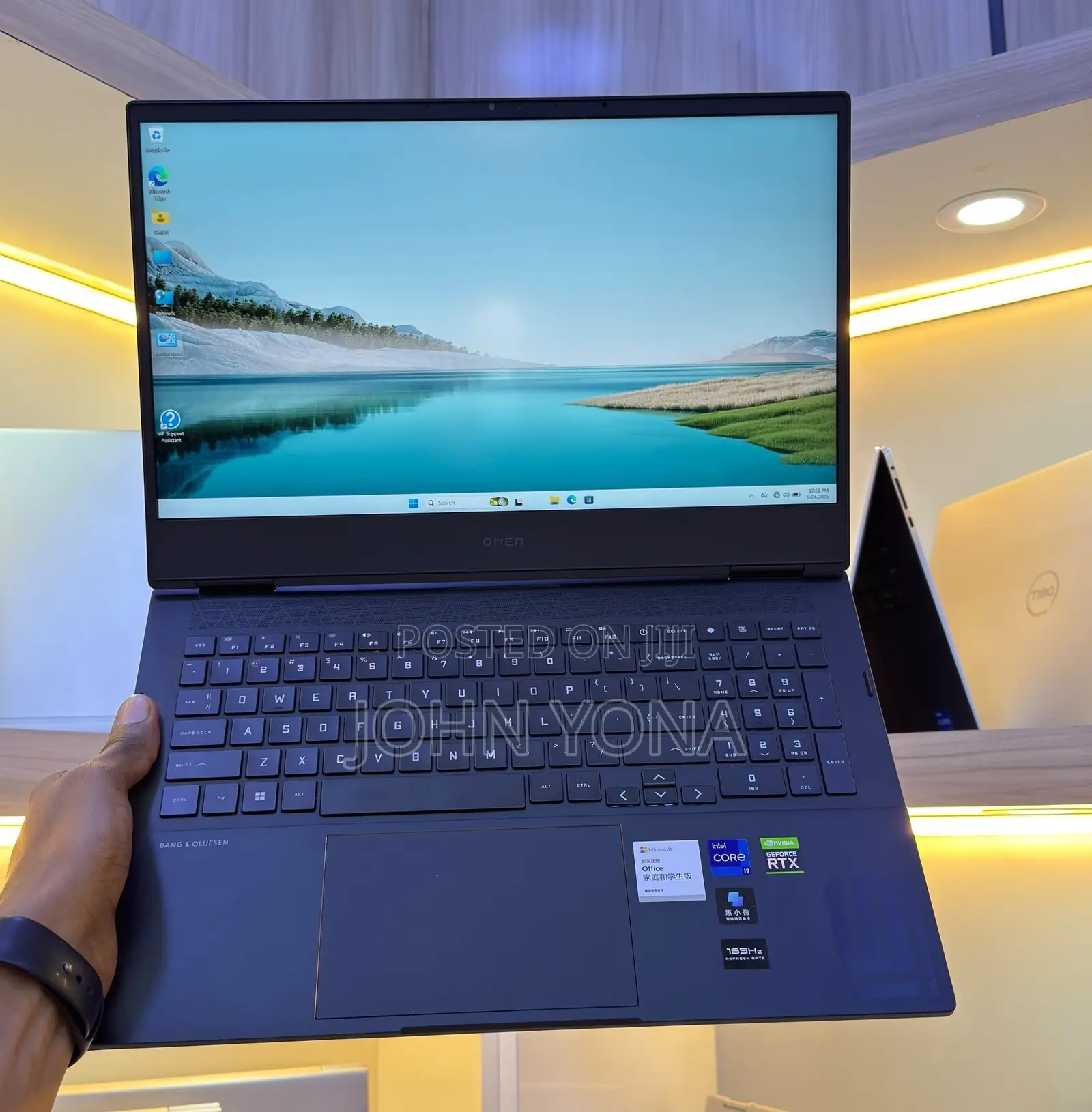 New Laptop HP Omen 16 16GB Nvidia SSD 512GB
