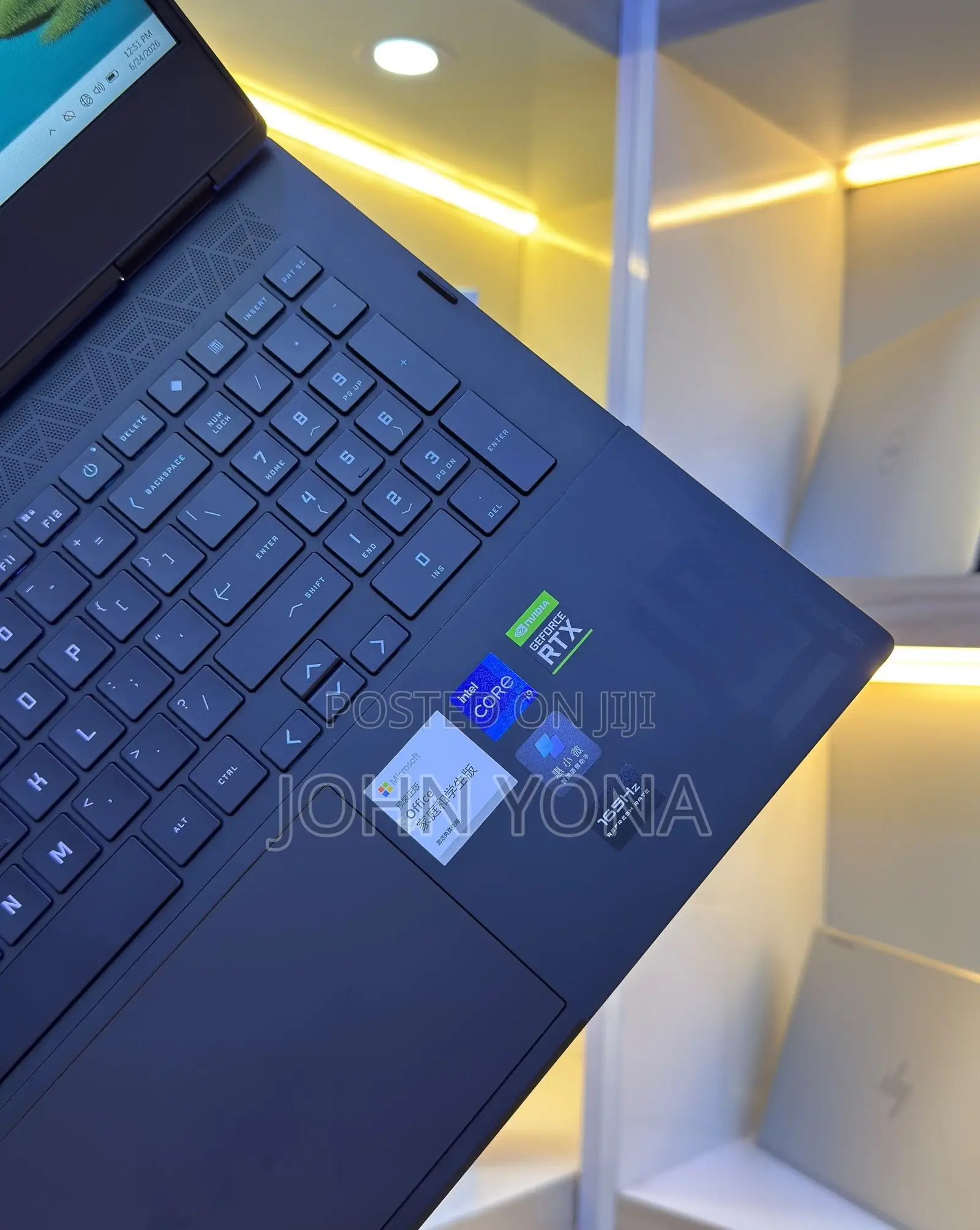 New Laptop HP Omen 16 16GB Nvidia SSD 512GB