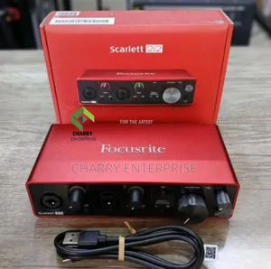 Focusrite Scarlett 2i2 USB Audio Interface Sound Card 2 Ways