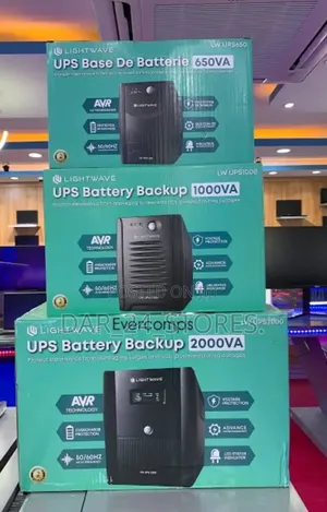 Light Wave Ups 650va Battery