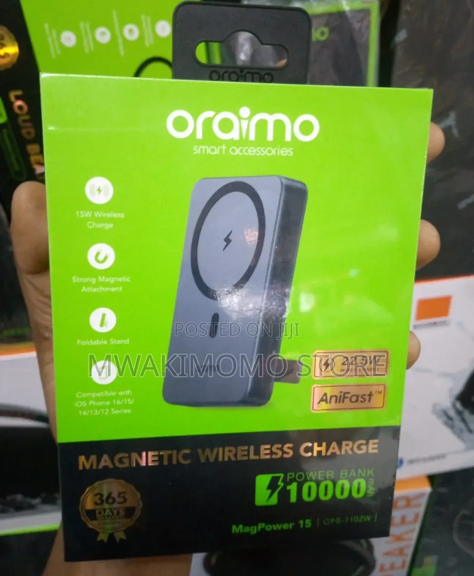 Oraimo Magnetic Wireless Charger 10000mAh