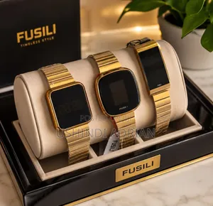new Fusil Watches35,000/=touch Screenadjustable Date Time