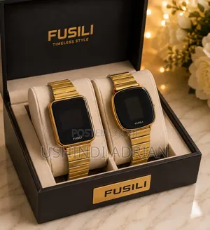 new Fusil Watches35,000/=touch Screenadjustable Date Time
