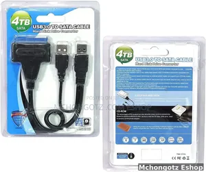 CASE USB 3.0 to SATA Adapter Cable 4tb| 2.5" HDD / SSD Converter