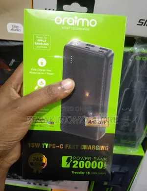 Oraimo Traveler 15 (OPB-1201P) Power Bank.20000mAh