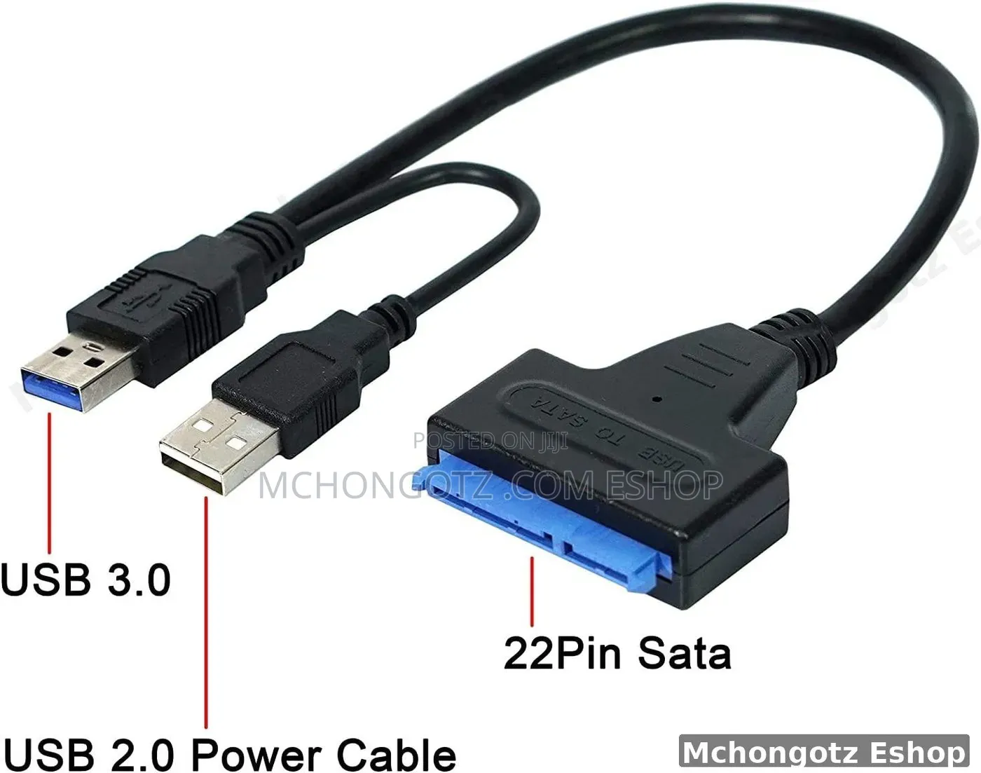 CASE USB 3.0 to SATA Adapter Cable 4tb| 2.5" HDD / SSD Converter
