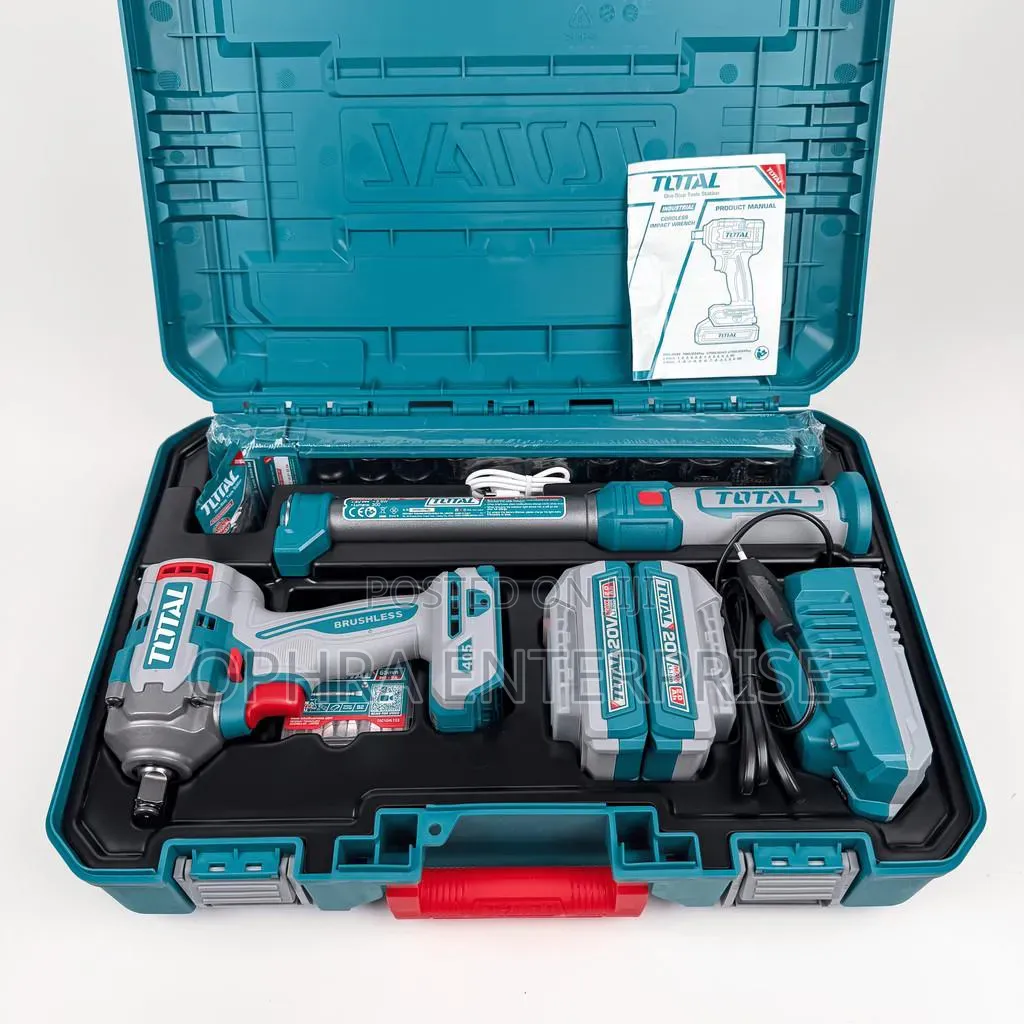 TOTAL 20V Cordless 2-in-1 Combo Kit