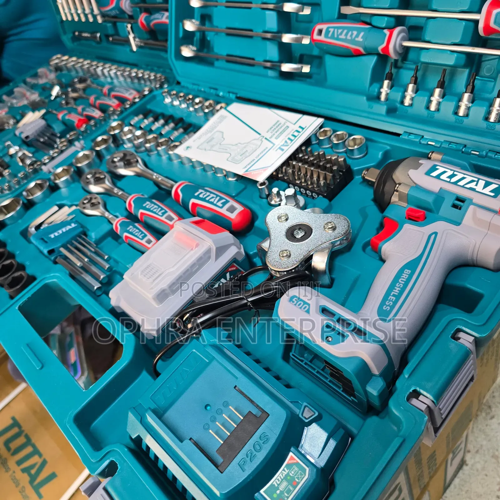 TOTAL 20V Cordless 2-in-1 Combo Kit