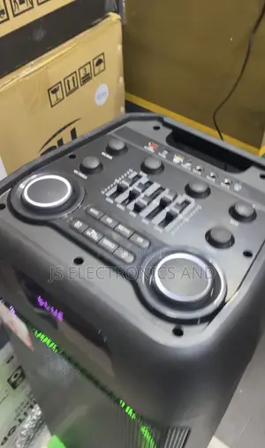 Alitop Speaker 80000W Rechargeable With Two Wireless Mic