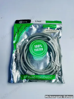 5 Meter USB Printer Cable