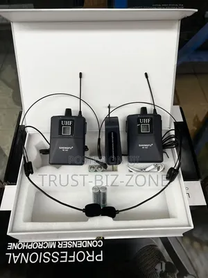 Head Wireless Microphone Double