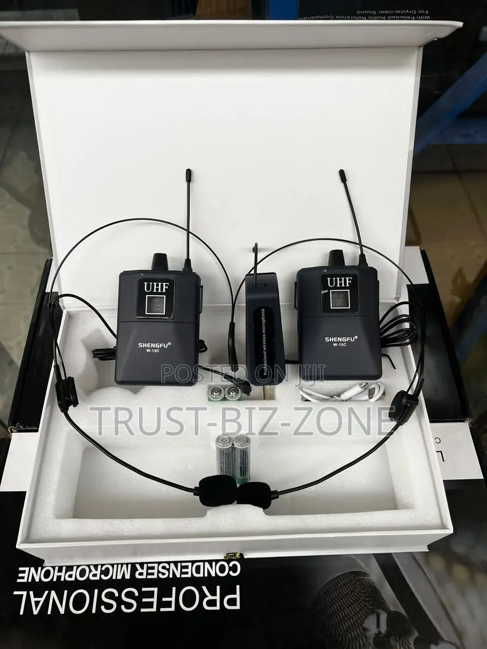 Head Wireless Microphone Double