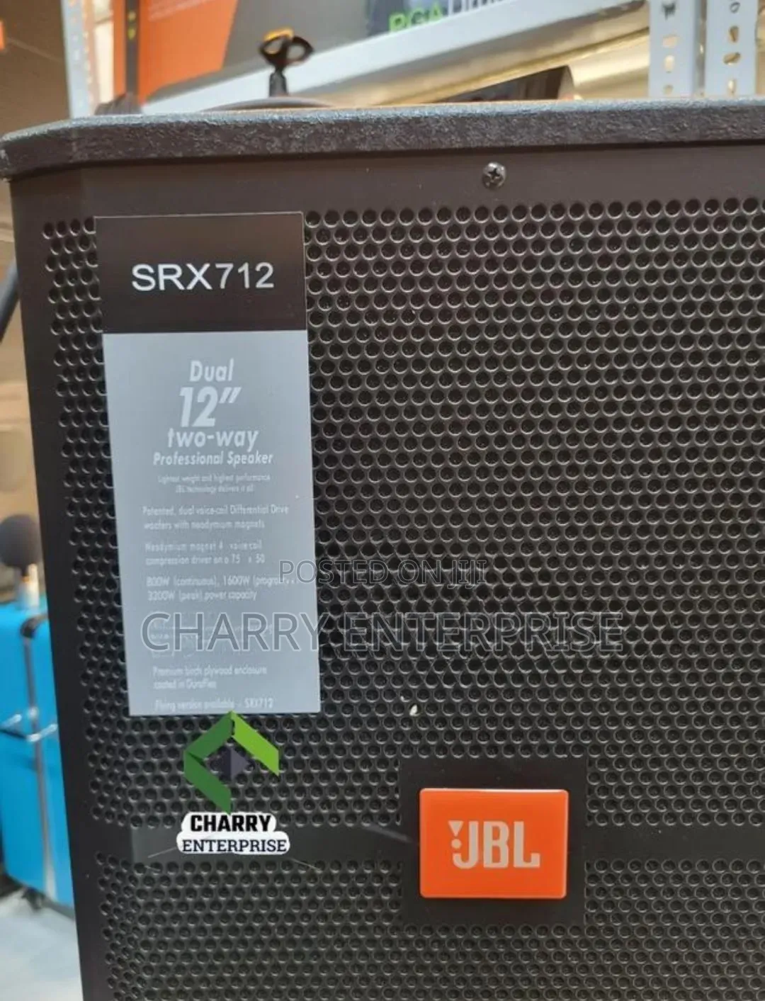 JBL Professional Stage Monitor Speaker 12 Inch