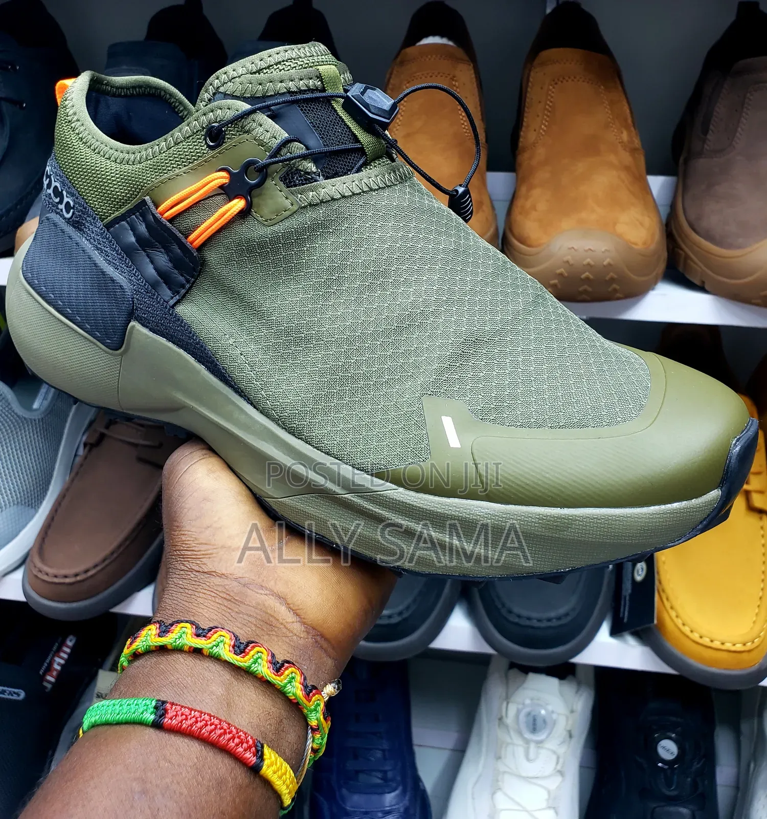 Men's Sneakers Ecco Material Very Quality