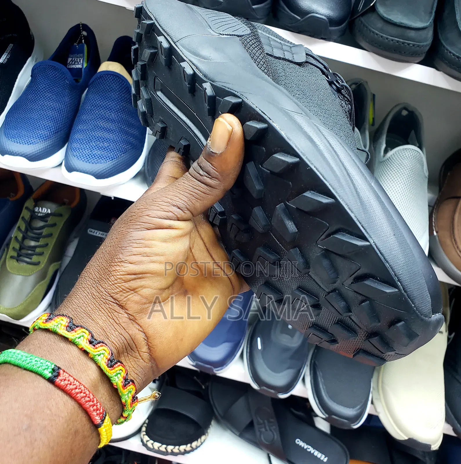 Men's Sneakers Ecco Material Very Quality